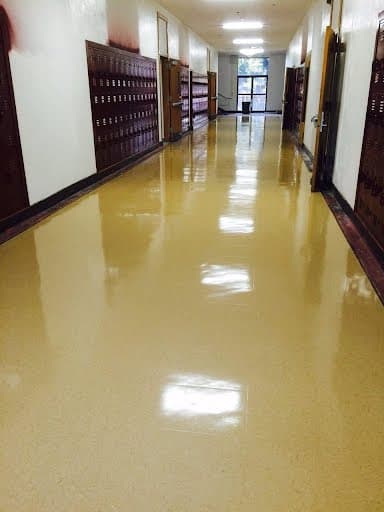 Hall detail cleaning