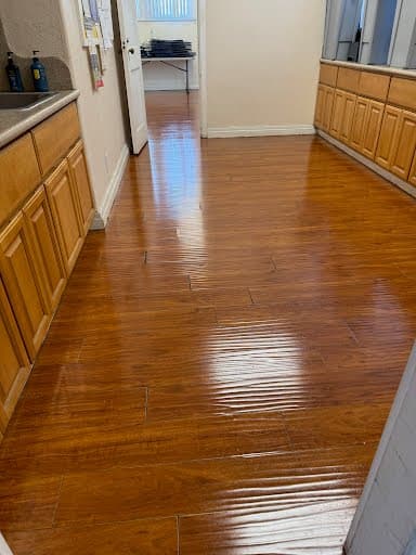 Home floor cleaning