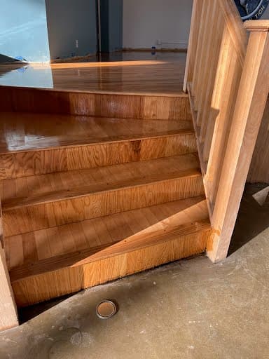 Staircase cleaning